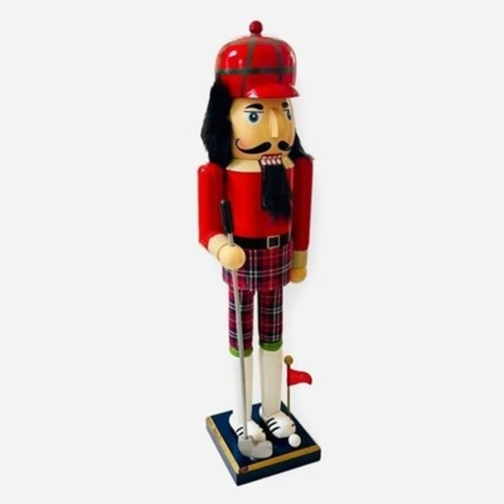 Holiday Home Irish Nutcracker Golfer 15